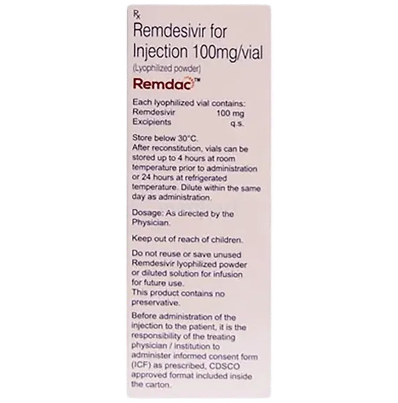remdac 100mg injection